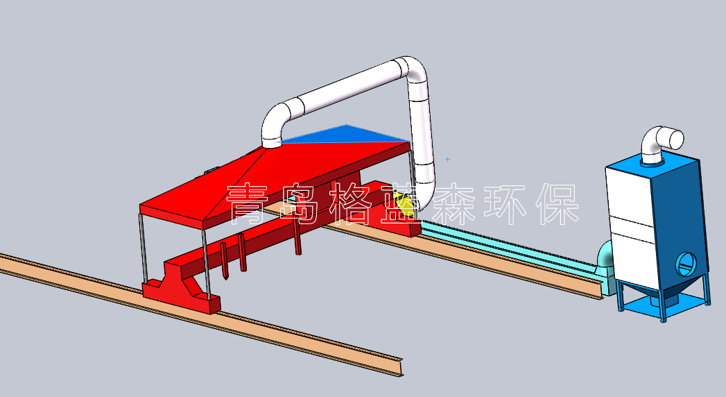 火焰切割機(jī)除煙方案